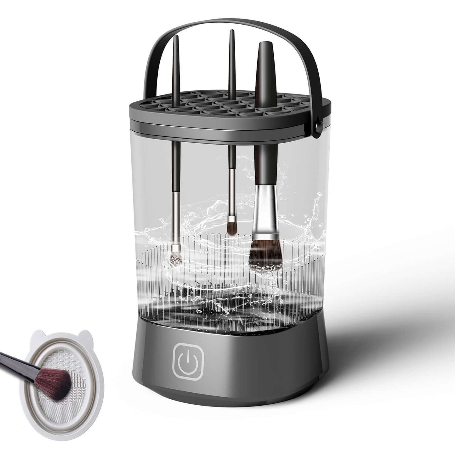 Electric Makeup Brush Cleaner 9000 RPM | Automatic Waterproof Cleaner for Brushes & Sponges