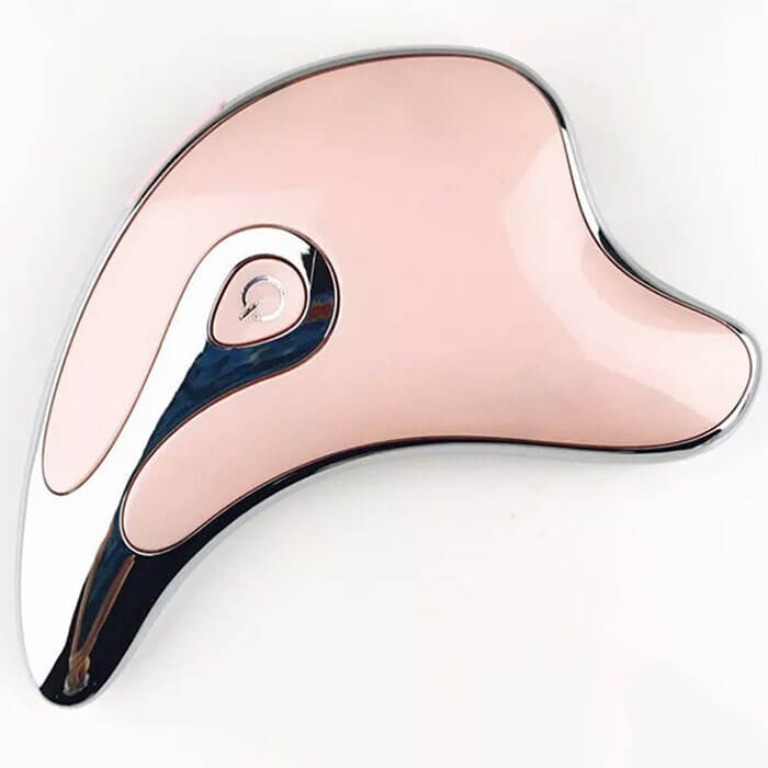 Gua Sha Facial Massager: Microcurrent, LED Light, & Electric Face Lifting Tool