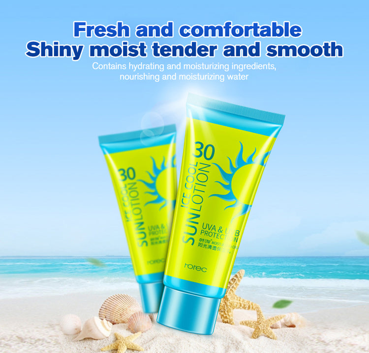 Sunscreen Facial Cream Sunscreen Clear Moisturizing Lotion