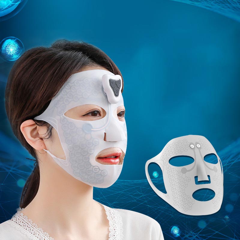 Electric Facial Massage Mask Skin Tightening Moisturizing Anti-Wrinkle Skincare Device