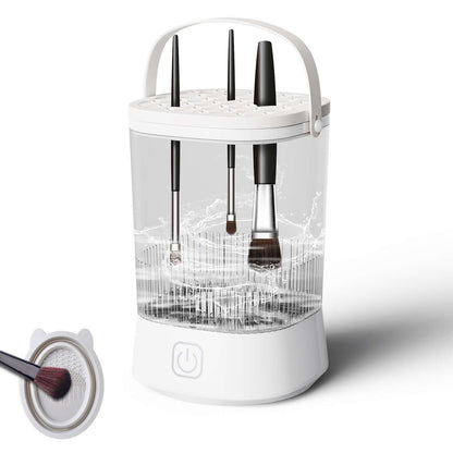 Electric Makeup Brush Cleaner 9000 RPM | Automatic Waterproof Cleaner for Brushes & Sponges