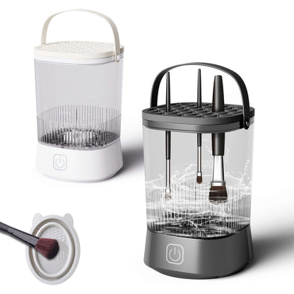 Electric Makeup Brush Cleaner 9000 RPM | Automatic Waterproof Cleaner for Brushes & Sponges