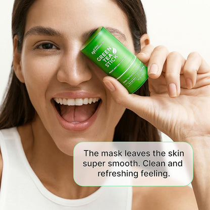 Green Tea Mask Stick - Pore Cleaner Green Stick - Prevents Blackheads - Moisturizing Clay Deep Cleanse - Facial Masks Women Skin Care - 2 Pack (Green Tea) - Holiday Gifts for Christmas