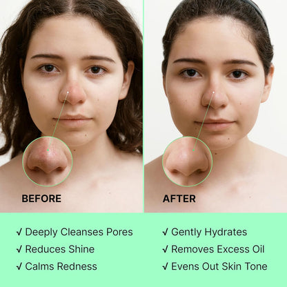 Green Tea Mask Stick - Pore Cleaner Green Stick - Prevents Blackheads - Moisturizing Clay Deep Cleanse - Facial Masks Women Skin Care - 2 Pack (Green Tea) - Holiday Gifts for Christmas