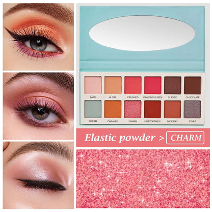 Las Chicas High Pigment 12-Color Eyeshadow Palette