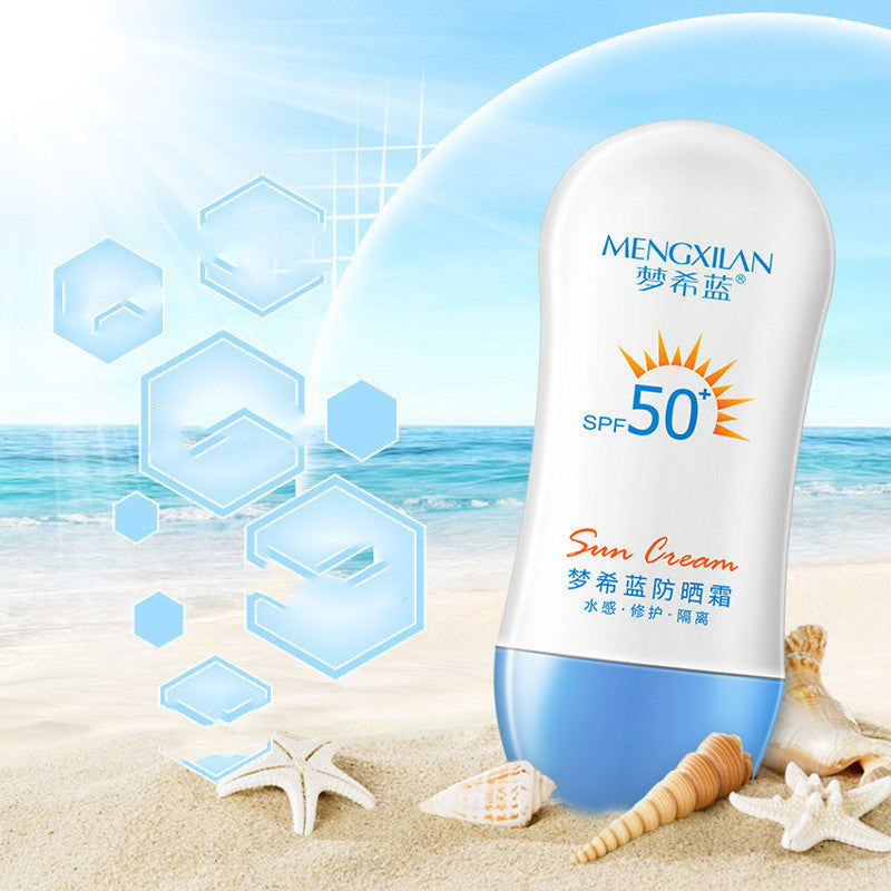 Refreshing Oil-free Waterproof & Sweatproof Anti-ultraviolet Sunscreen Face Whole Body Isolation
