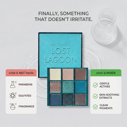 Oasis Collection Lost Lagoon Eyeshadow Palette