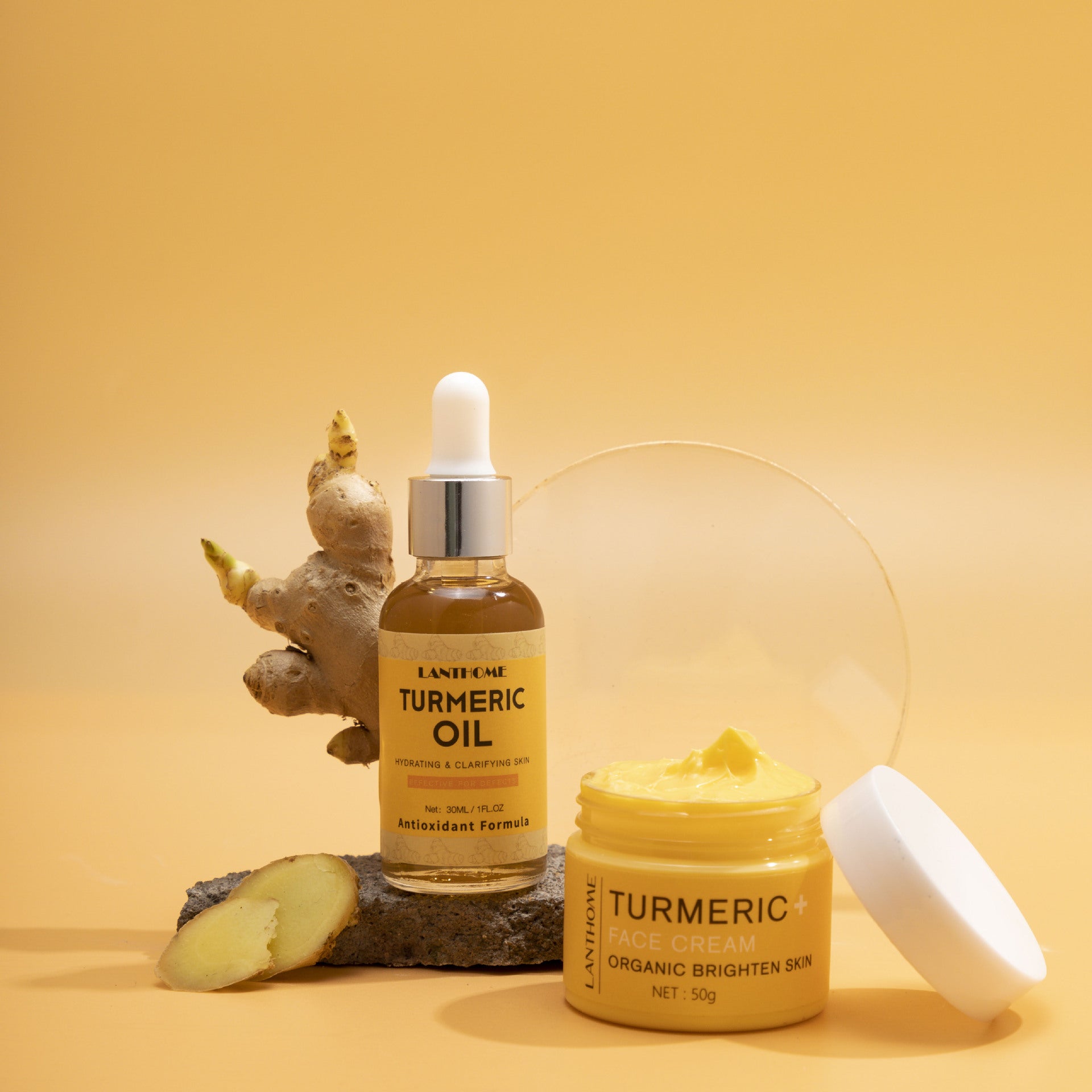 Moisturizing And Repairing Turmeric Essential Oil Skincare Set