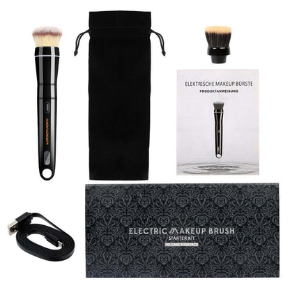Electric Makeup Brush Set | Rechargeable, Adjustable Speed, Smooth Coverage, Pro Results