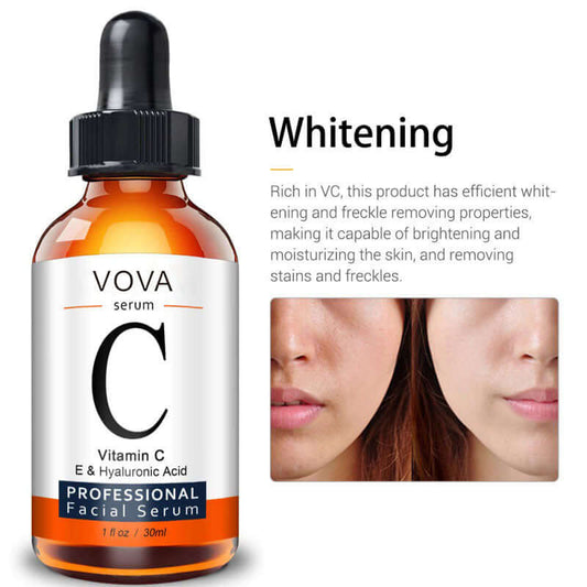 Vitamin C Facial Serum: Moisturizing, Hydrating, & Oil Control Formula
