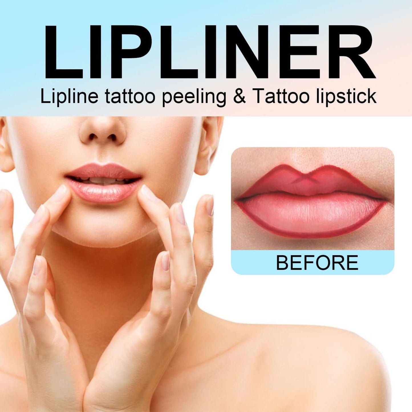 Stripping Lip Liner Outline | Long-Lasting Waterproof Lip Pencil for Defined, Bold Lips