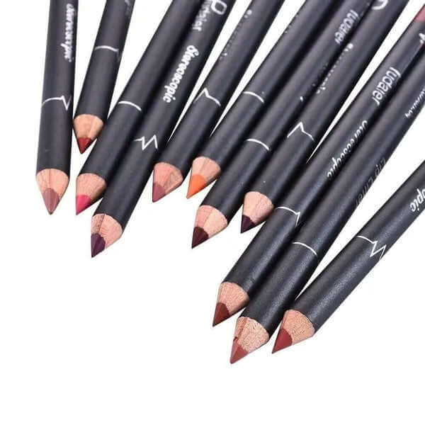 2Pcs Waterproof Matte Lip Liner Pencil Set | Long-Lasting Lipstick Lip Pen for Women