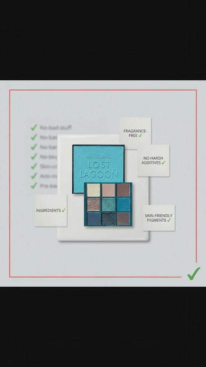Oasis Collection Lost Lagoon Eyeshadow Palette