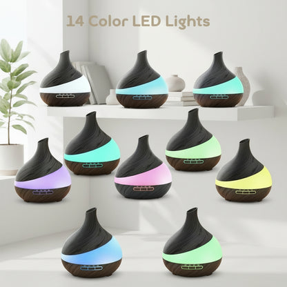 Essential Oil Diffuser with Remote – LED Aroma Humidifier for Bedroom, Spa, Exercise & Home